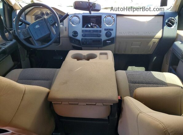 1FT7W2BT0GEA30581 2016 FORD F250 Белый Вид панели приборов