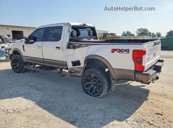 1FT7W2BT0HEC13786 2017 FORD F250 Белый Задняя левая четверть