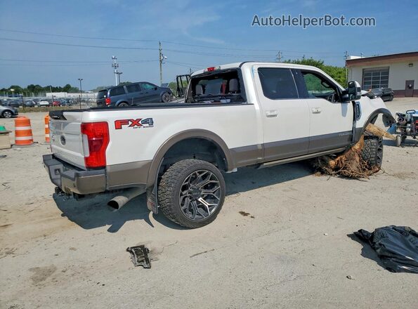 1FT7W2BT0HEC13786 2017 FORD F250 Белый Задняя правая четверть