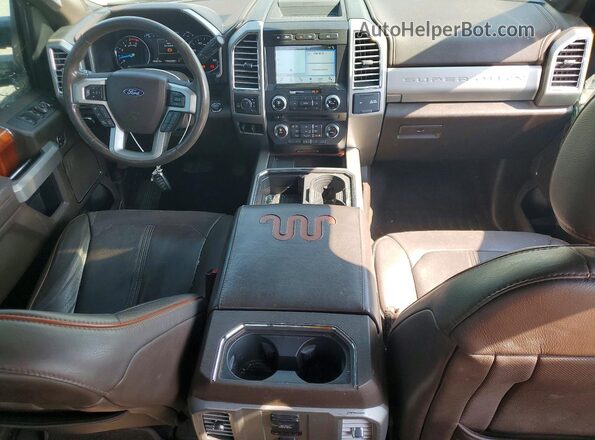 1FT7W2BT0HEC13786 2017 FORD F250 Белый Вид панели приборов