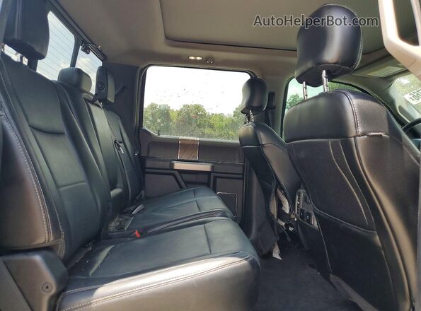 1FT7W2BT0HED39999 2017 FORD F250 Gray Вид задніх сидінь