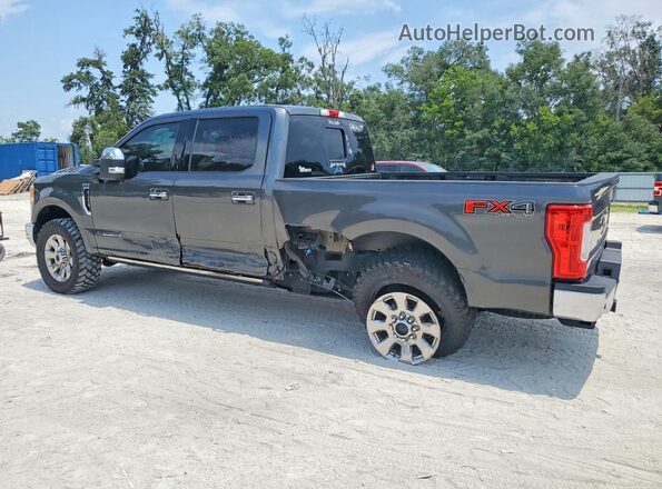 1FT7W2BT0HED39999 2017 FORD F250 Gray Задня ліва чверть
