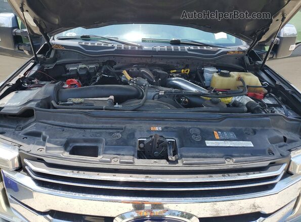 1FT7W2BT0HED39999 2017 FORD F250 Gray Вид задньої частини салону