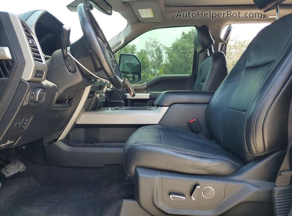 1FT7W2BT0HED39999 2017 FORD F250 Gray Вид салону спереду