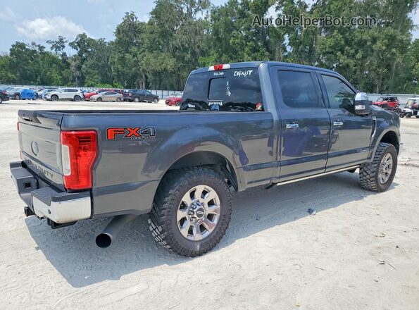 1FT7W2BT0HED39999 2017 FORD F250 Gray Задня права чверть