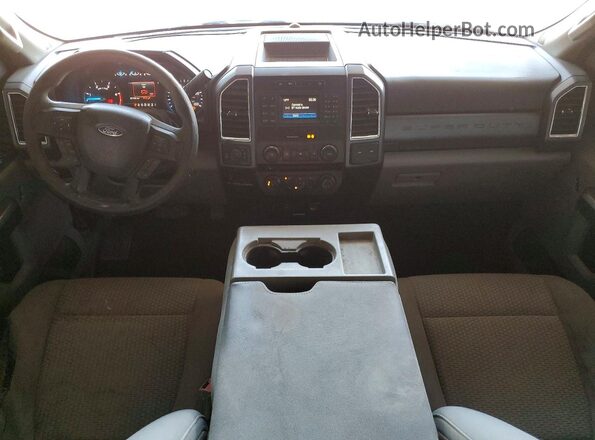 1FT7W2BT0JEB97403 2018 FORD F250 White Vista del salpicadero