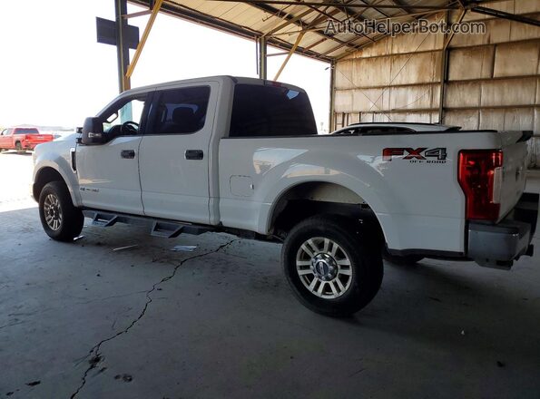 1FT7W2BT0JEB97403 2018 FORD F250 White Trasero izquierdo