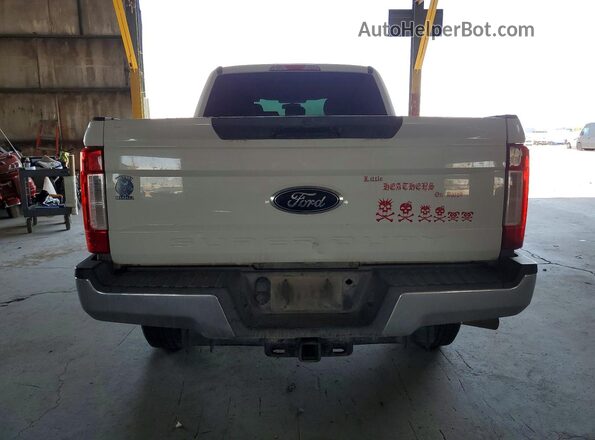 1FT7W2BT0JEB97403 2018 FORD F250 White Vista trasera