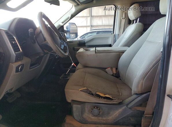 1FT7W2BT0JEB97403 2018 FORD F250 White Vista interior delantera