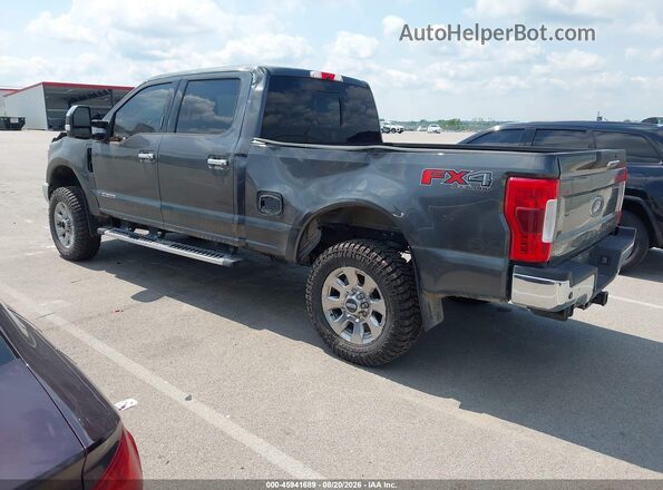 1FT7W2BT0JEC24728 2018 FORD F-250 Gray Trasero izquierdo