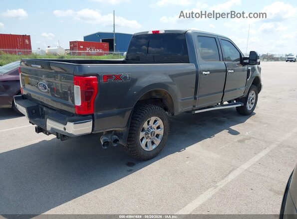 1FT7W2BT0JEC24728 2018 FORD F-250 Gray Trasero derecho