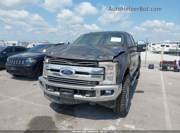 1FT7W2BT0JEC24728 2018 FORD F-250 Gray Vista frontal