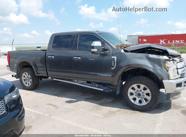1FT7W2BT0JEC24728 2018 FORD F-250 Gray Vista interior trasera