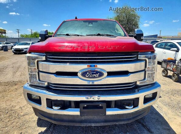 1FT7W2BT0KEC54751 2019 FORD F250 Maroon Դիմացի տեսք
