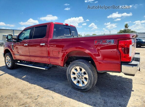 1FT7W2BT0KEC54751 2019 FORD F250 Maroon Հետևի ձախ