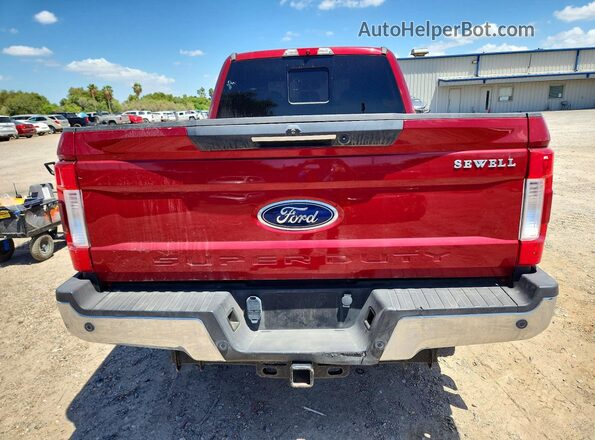 1FT7W2BT0KEC54751 2019 FORD F250 Maroon Հետևի տեսք