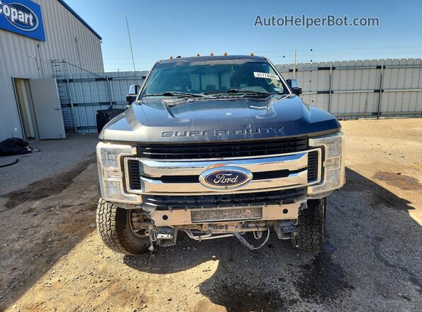 1FT7W2BT0KED09571 2019 FORD F250 Charcoal Front view