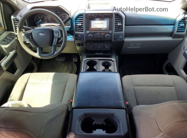 1FT7W2BT0KED09571 2019 FORD F250 Charcoal Dashboard view