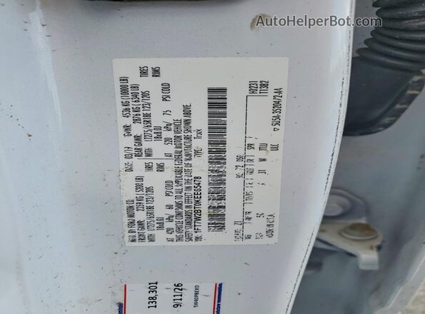 1FT7W2BT0KEE65478 2019 FORD F250 White ძრავის განყოფილების ხედი