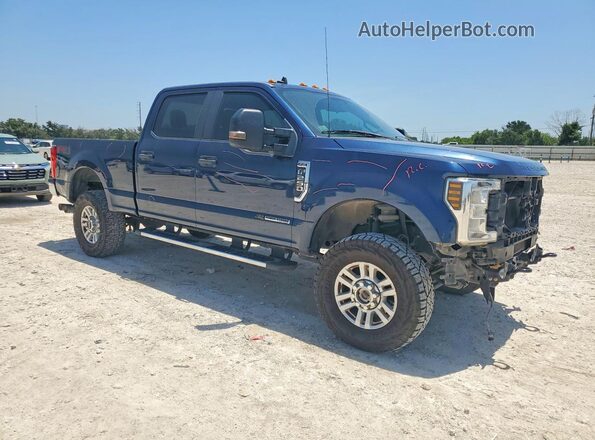 1FT7W2BT0KEF00522 2019 FORD F250 Blue წინა მარჯვენა