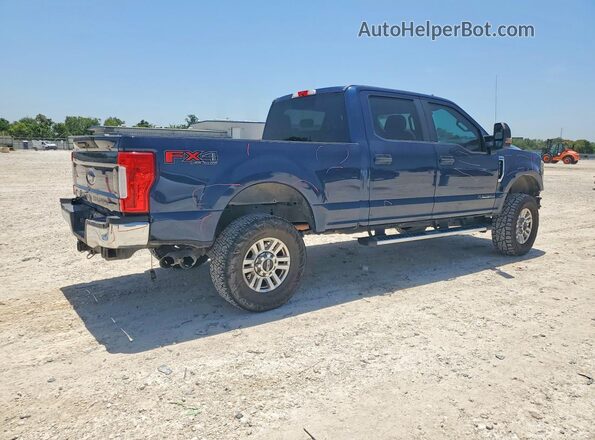 1FT7W2BT0KEF00522 2019 FORD F250 Blue უკანა მარჯვენა