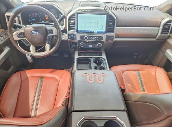 1FT7W2BT0NEC99869 2022 FORD F250 White წინა პანელის ხედი