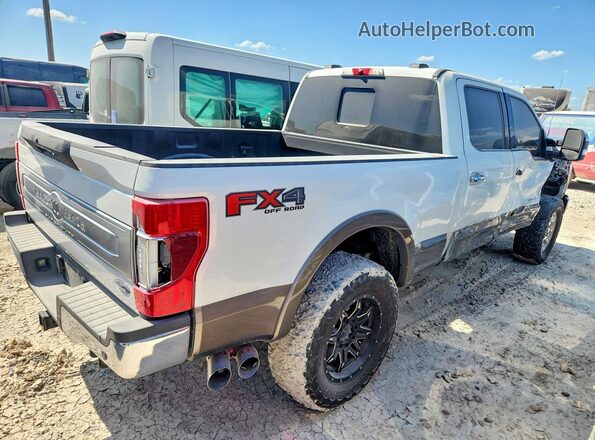 1FT7W2BT0NEC99869 2022 FORD F250 White უკანა მარჯვენა