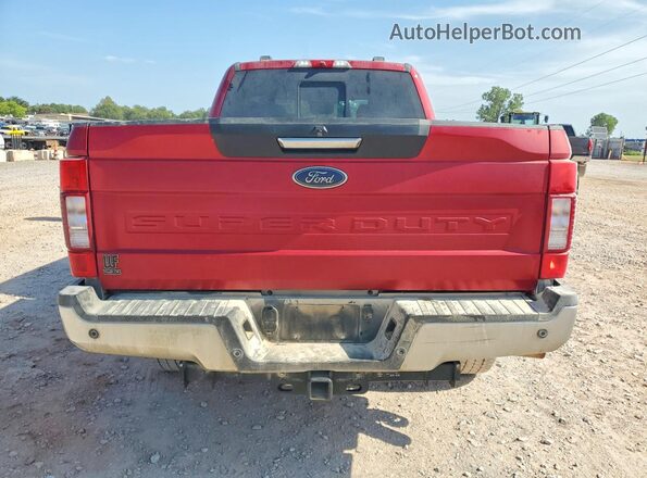 1FT7W2BT0NEG03153 2022 FORD F250 Burgundy Widok z tyłu