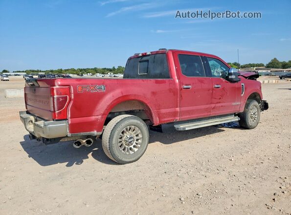 1FT7W2BT0NEG03153 2022 FORD F250 Burgundy Tył prawy