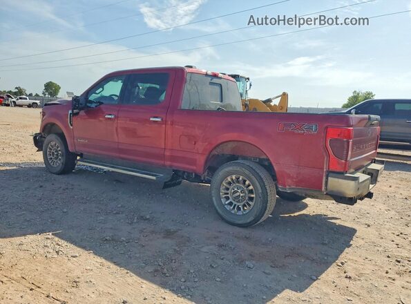 1FT7W2BT0NEG03153 2022 FORD F250 Burgundy Tył lewy