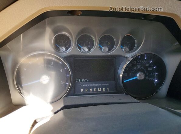 1FT7W2BT1GEC95400 2016 FORD F250 Black Instrument cluster view