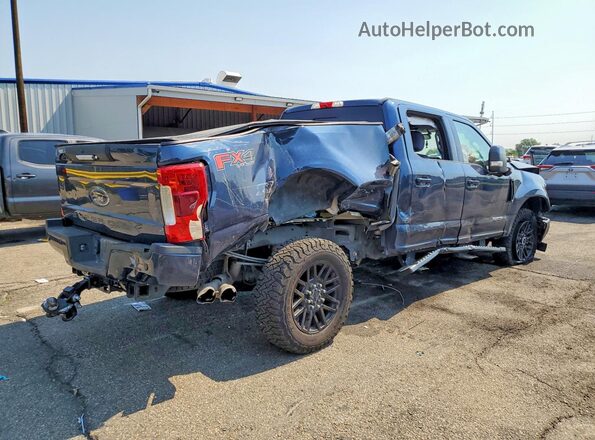 1FT7W2BT1KEE74156 2019 FORD F250 Blue Trasero derecho