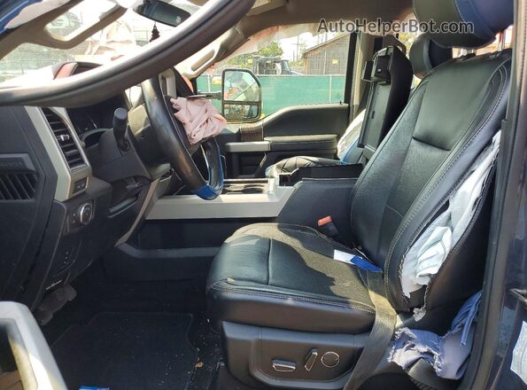 1FT7W2BT1KEE74156 2019 FORD F250 Blue Vista interior delantera