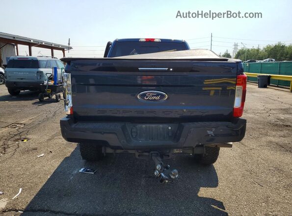 1FT7W2BT1KEE74156 2019 FORD F250 Blue Vista trasera