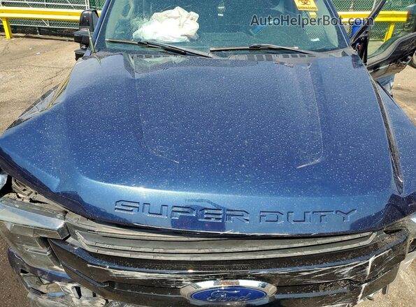 1FT7W2BT1KEE74156 2019 FORD F250 Blue Vista interior trasera