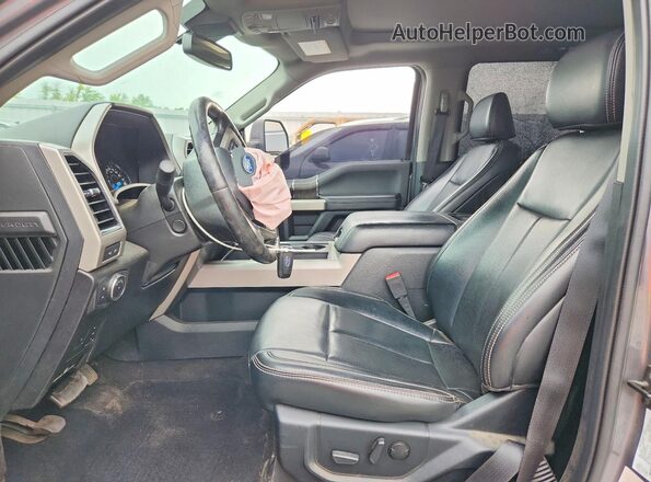 1FT7W2BT1MEC95442 2021 FORD F250 Gray Vista interior delantera