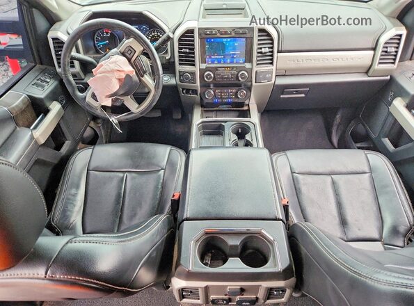 1FT7W2BT1MEC95442 2021 FORD F250 Gray Vista del salpicadero