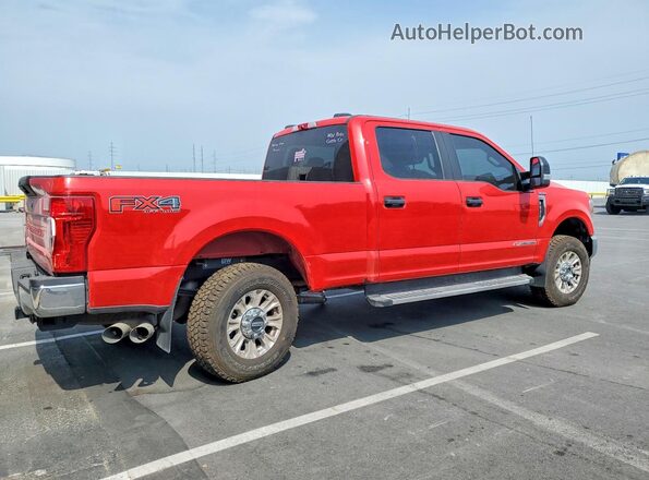 1FT7W2BT1NEE84187 2022 FORD F250 Red Հետևի աջ
