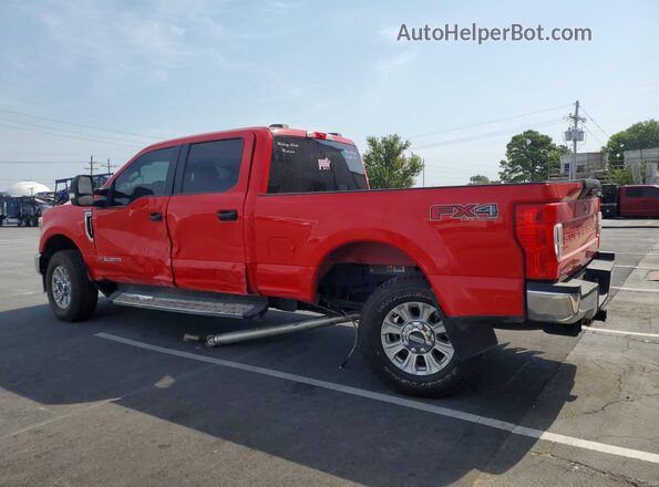 1FT7W2BT1NEE84187 2022 FORD F250 Red Հետևի ձախ