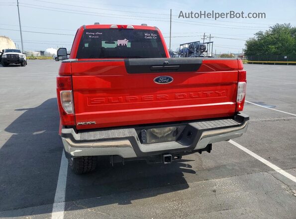 1FT7W2BT1NEE84187 2022 FORD F250 Red Հետևի տեսք