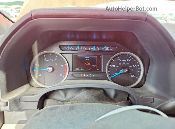 1FT7W2BT1NEE84187 2022 FORD F250 Red Սարքավորումների վահանակի տեսք
