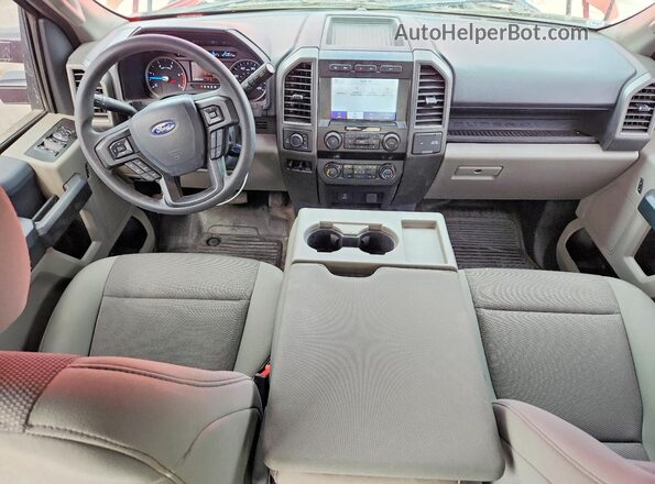1FT7W2BT1NEE84187 2022 FORD F250 Red Առջևի վահանակի տեսք