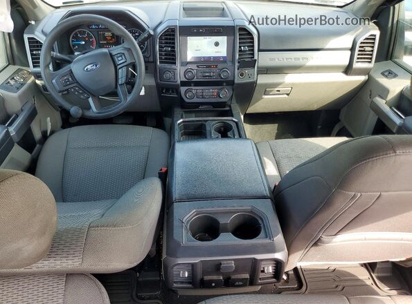 1FT7W2BT1NEG30099 2022 FORD F250 Gray Вид панелі приладів