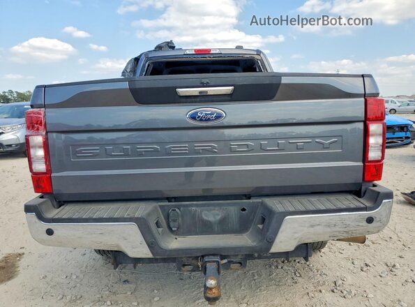 1FT7W2BT1NEG30099 2022 FORD F250 Gray Вид ззаду