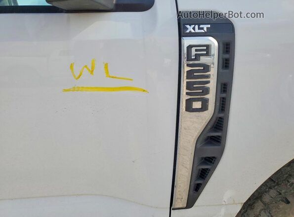 1FT7W2BT1REC36298 2024 FORD F250 White ძრავის განყოფილების ხედი