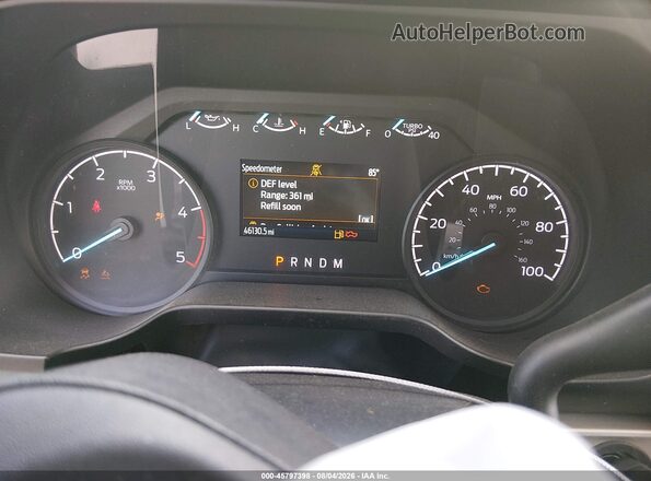 1FT7W2BT1SEC54578 2025 FORD F-250 White უკანა სავარძლების ხედი