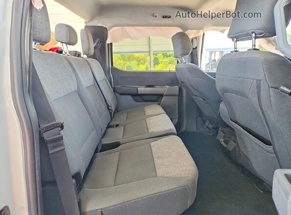 1FT7W2BT1SED73330 2025 FORD F250 White უკანა სავარძლების ხედი