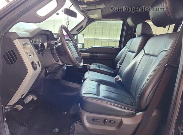 1FT7W2BT2GEA78888 2016 FORD F250 Black Front interior view
