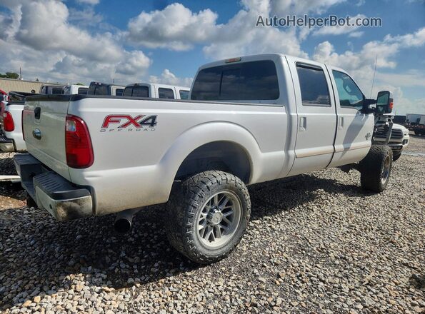 1FT7W2BT2GED10986 2016 FORD F250 White Задня права чверть