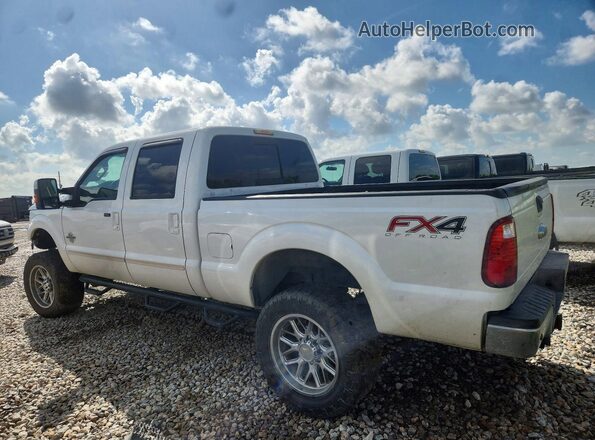 1FT7W2BT2GED10986 2016 FORD F250 White Задня ліва чверть